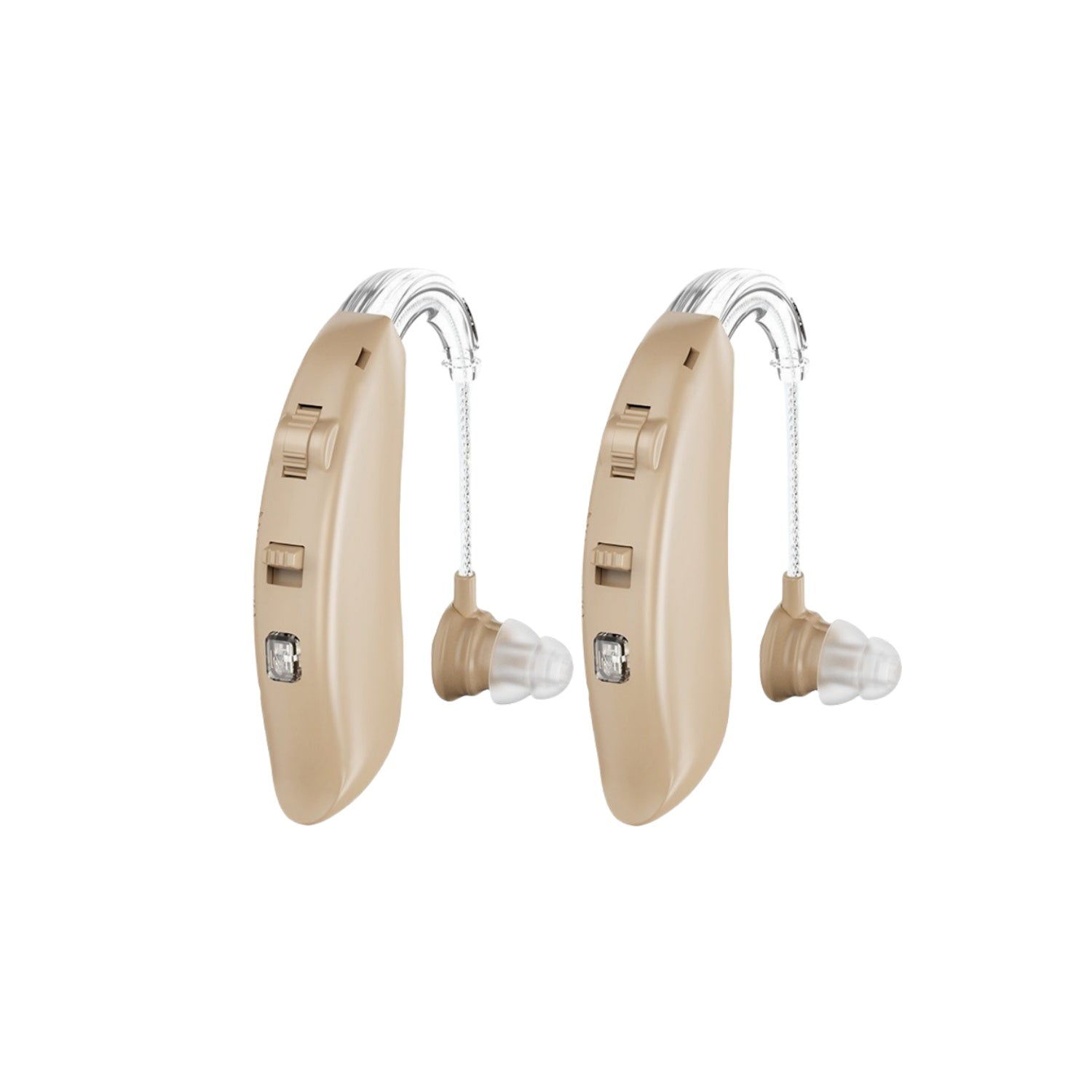 Fisdemo J FDA-Approved Hearing Aids for Adult, Rechargeable with Noise Cancelling,  Simple to Operate and Hear Clear Sound