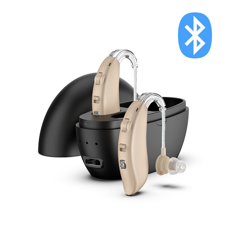 Fisdemo J FDA-Approved Hearing Aids for Adult, Rechargeable with Noise Cancelling,  Simple to Operate and Hear Clear Sound